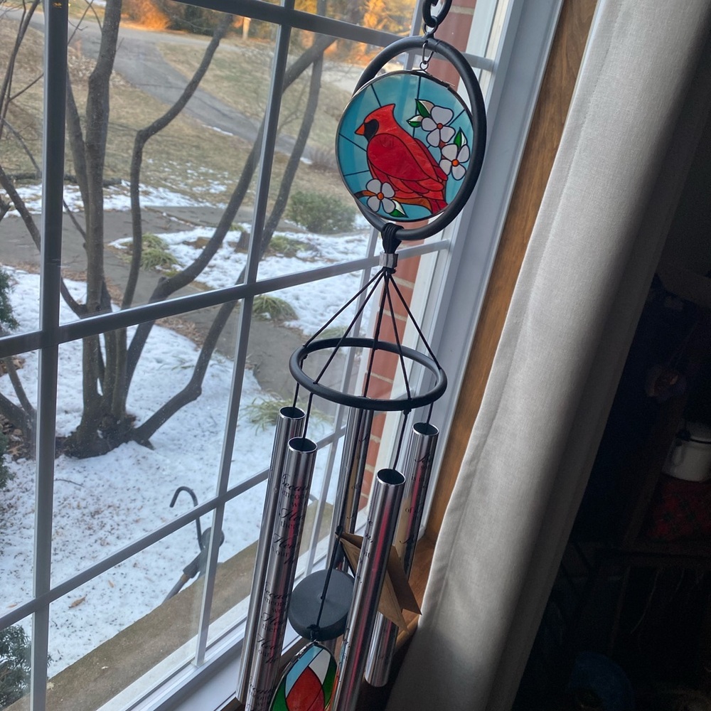 CARDINAL WIND CHIME